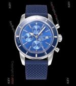 Swiss Replica Breitling Superocean Heritage Blue Watch 7750  Movement